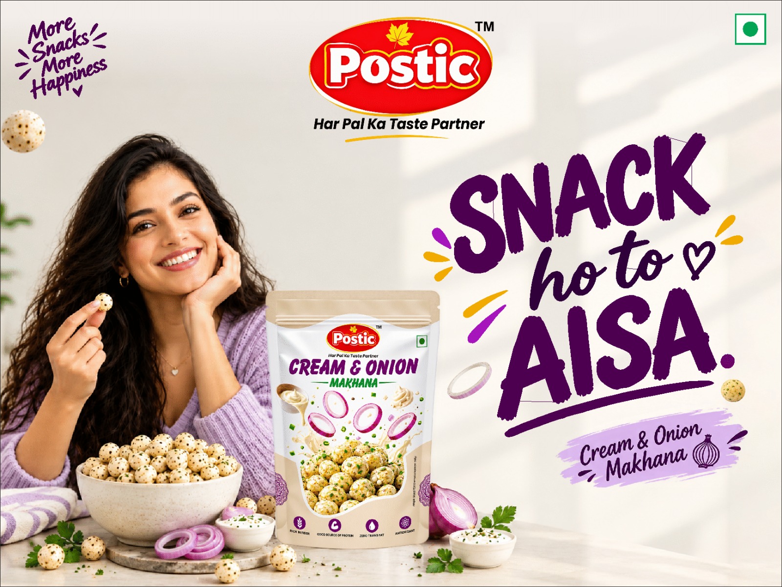 Postic Makhana Banner