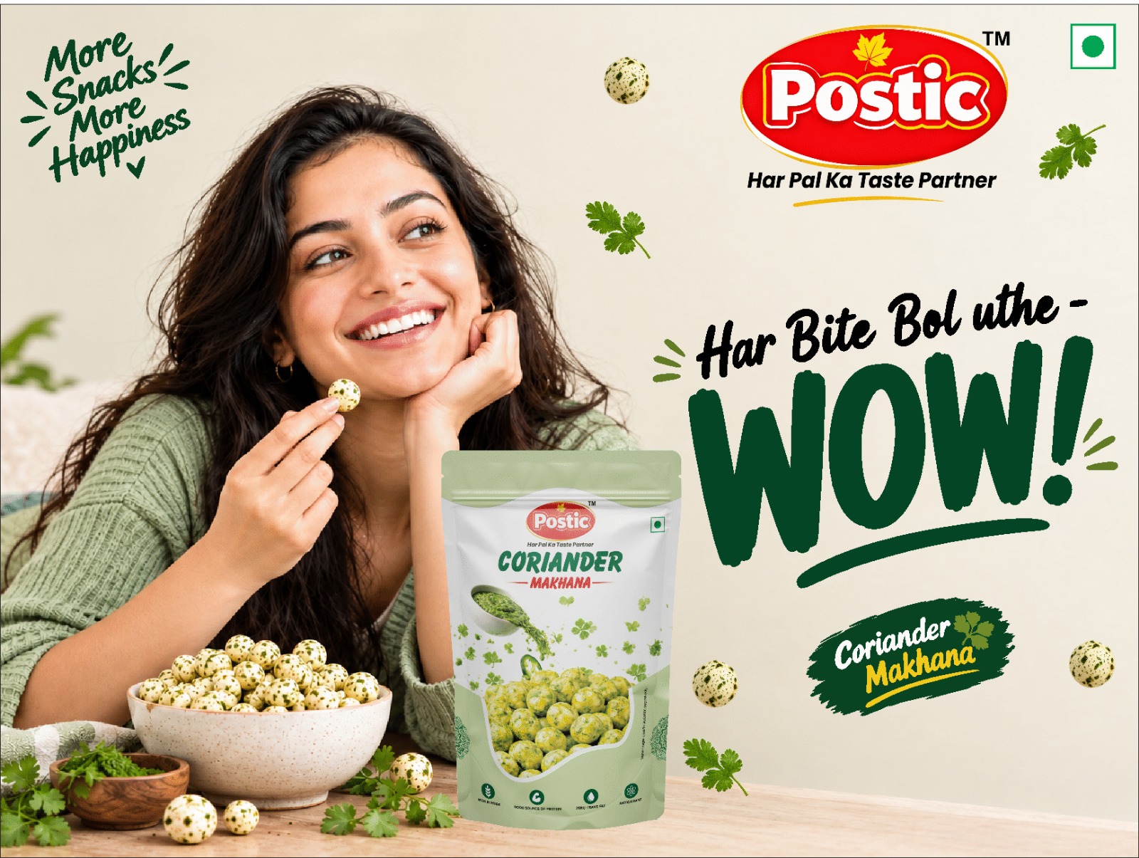 Postic Makhana Banner