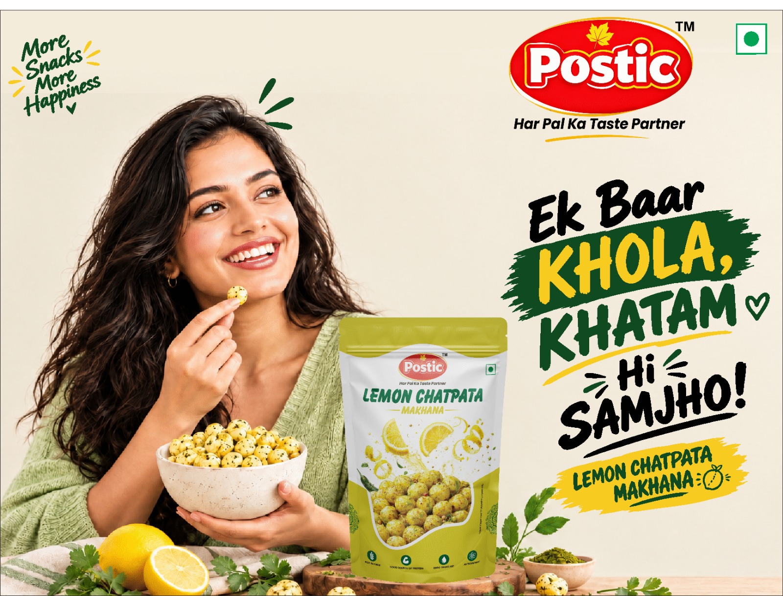 Postic Makhana Banner