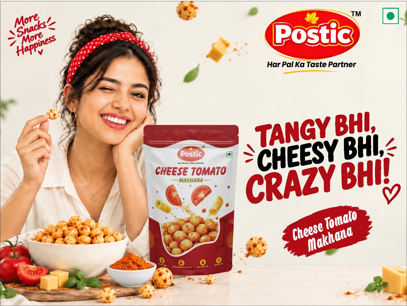 Postic Makhana Banner